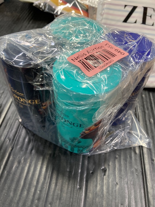 Photo 1 of *** VARIETY PACK. 4 SPONGES INCLUDED*****SOME CANS MAY BE SLIGHTLY DENTED*** Authentic African Net Sponge - 2 Pieces Exfoliating Scrubber for All Skin Types, Bath Sponge for Face & Body, Travel Portable, Durable, Gentle Exfoliation *** VARIETY PACK. 4 SPO