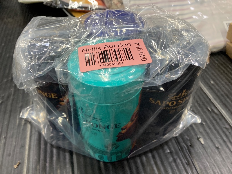 Photo 1 of *** VARIETY PACK. 4 SPONGES INCLUDED*****SOME CANS MAY BE SLIGHTLY DENTED*** Authentic African Net Sponge - 2 Pieces Exfoliating Scrubber for All Skin Types, Bath Sponge for Face & Body, Travel Portable, Durable, Gentle Exfoliation *** VARIETY PACK. 4 SPO