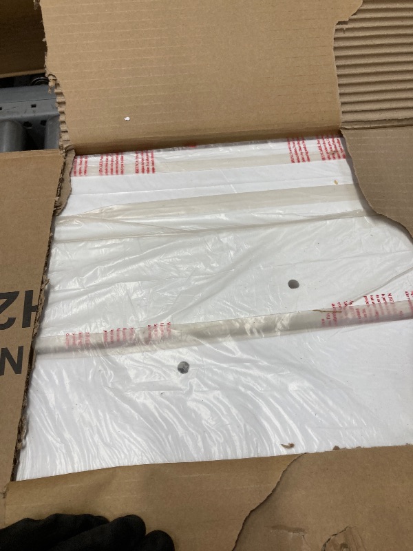 Photo 1 of
***Box 2 of 2****
KEIKI Twin Over Full Bunk Bed with Slide & 2 Drawers & Shelves, Rubber Wood Bunk Bed Frame for Kids Boys Girls Teens, White