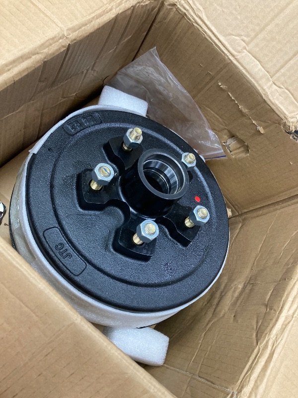 Photo 1 of ****No completely ****
Youxmoto Trailer Brake Drum Kit, 5-Hole, 4.5" Bolt Circle, for 3500 Lbs Axles, Replacement 10" Trailer Brake Hub Drum Assembly, for Dexter Rvs, for Trailer and Semi Truck