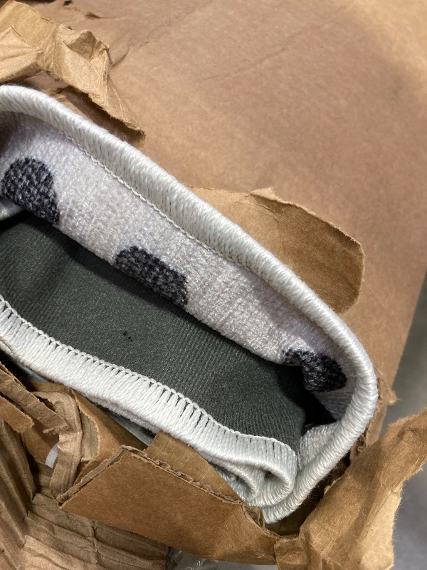 Photo 1 of ***The model may vary***
RUGGABLE x Jonathan Adler Machine Washable Modern Area Rug – Inkdrop Black & Ivory 6x9, Stain-Resistant, Non-Slip – Medium Rugs for Living Room, Bedroom, Hallway, Entryway & Office–with Standard Pad