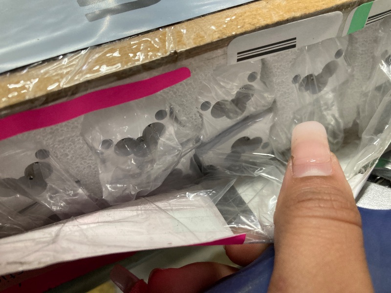 Photo 1 of 10Pack 4FT LED Shop Light - 50W 8000LM 6500K Linkable Clear Cover T8 LED Tube Light for Workshop, Warehouse, Basement - Plug and Play