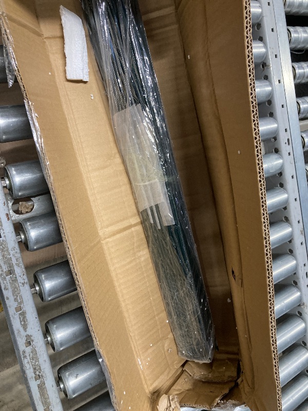 Photo 1 of 10 Pack Metal Fence Post, 5 Feet Heavy Duty Garden with U-Post, No Dig Garden Fence Stakes for Temporary Fencing, Corner Anchor