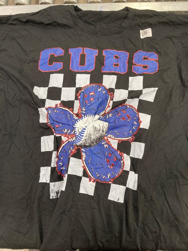View 2 of **Size 5XL** Vintage Cubs Name Throwback Classic Art Cubs Spirit Game Day T-Shirt