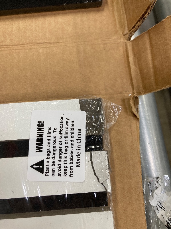 Photo 1 of **DAMAGE IN PHOTO** Olanglab Wood Slat Wall Panels, Wooden Acoustic Wall Panels, 94.5"x12.6" Each 3D Wall Panels for Interior Wall Decor, 2 Pack in Total 94.5"x25.2" (Gloss White)