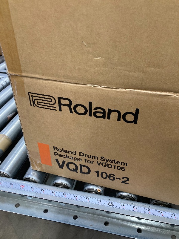 Photo 1 of ***(PARTS ONLY-MISSING PIECES SELLING AS IS -INCOMPLETE)*** Roland VQD106 V-Drums | Revolutionary Electronic Quiet Design Drum Kit | Perfect for Home Practice | Up To 75% Noise Reduced Pads | TD-07 Sound Module | Bluetooth Connectivity