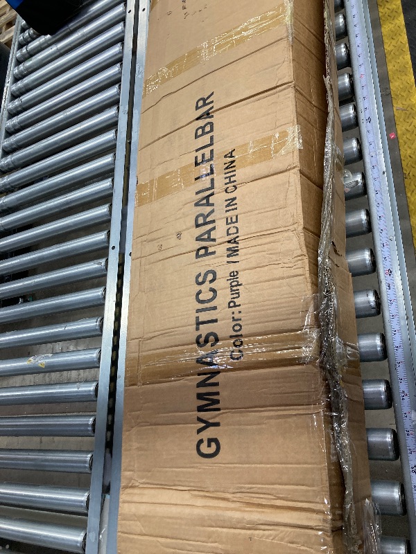 Photo 1 of  ** PIC USED FOR REFERENCE**MARFULA 8 Ft Foldable Gymnastic Bar for Kids Age 3-25 of 1-13 Levels, 4 Ft Width 5 Ft Adjustbale Height Kip Bar, 400 lbs Weight Limit, Gymnastic Training Bar Equipment for Teenager Home and Club Use