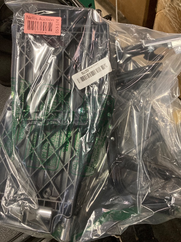 Photo 1 of (1Pair) Wheelchair Replacement Footrests,Wheelchair Replacement Parts,Wheelchair Swivel Footrests for Standard Wheelchairs,Black