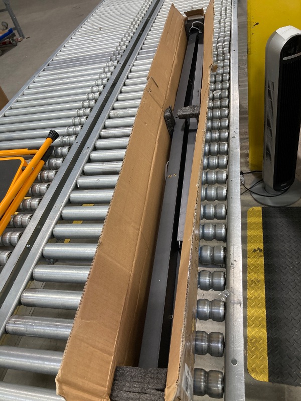 Photo 1 of ***(MISSING HARDWARE -SELLING AS IS NO HARDWARE)***  VIVOSUN Outdoor Handrail, 5 Step Stair Handrai, 69" x 36" Fits 1 to 5 Steps, Wrought Mattle Iron Handrail for Concrete Steps, Porch Steps, One-Step Assembly, Black