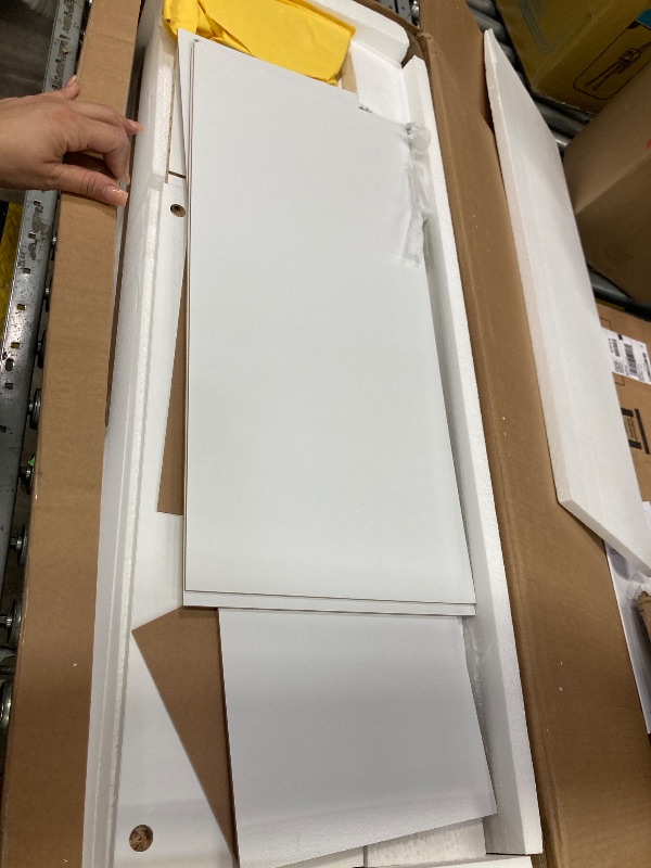 Photo 1 of ***PARTS ONLY***
Ktaxon Over the Toilet Bathroom Storage Cabinet Space Saver with 2 Doors and 4 Adjustable Shelves, White
