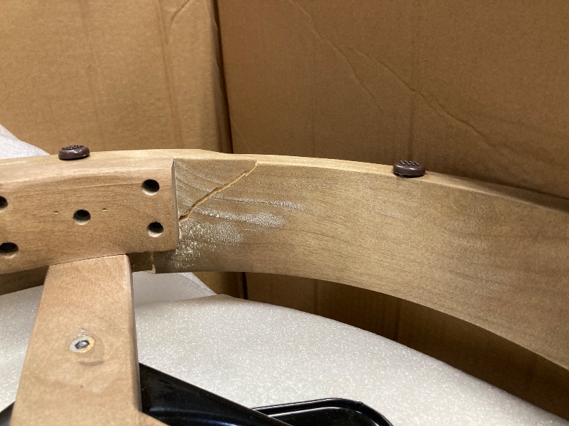 Photo 1 of ***(DAMAGE, ROUND WOODEN BASE BROKEN, SELLING ITEM AS IS, PARTS ONLY)*** KISLOT Swivel Accent Chair Round Barrel Armchair Upholstered Performance Fabric for Living Room Bedroom Waitingroom, Box,Cream