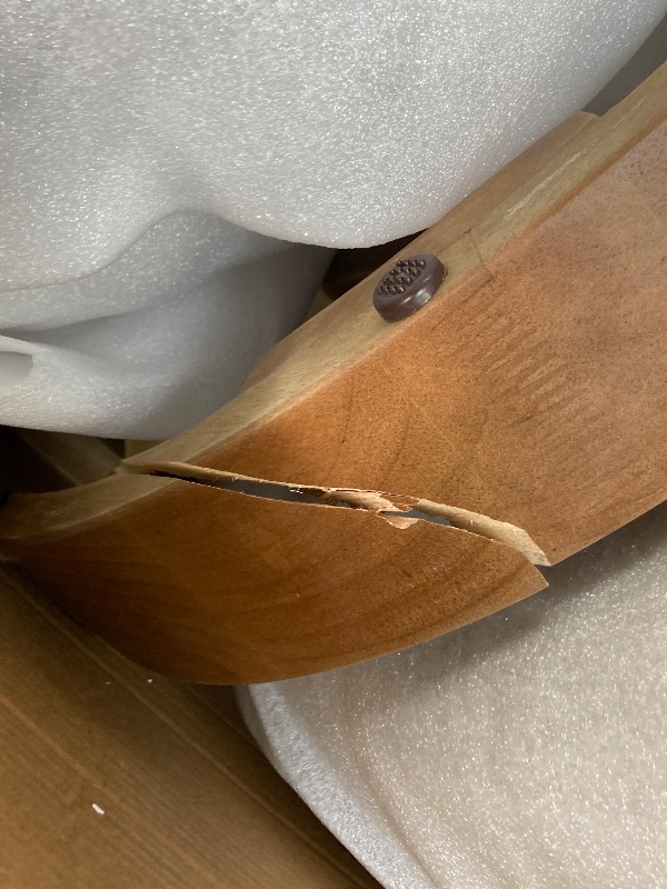 Photo 1 of ***(DAMAGE, ROUND WOODEN BASE BROKEN, SELLING ITEM AS IS, PARTS ONLY)*** KISLOT Swivel Accent Chair Round Barrel Armchair Upholstered Performance Fabric for Living Room Bedroom Waitingroom, Box,Cream