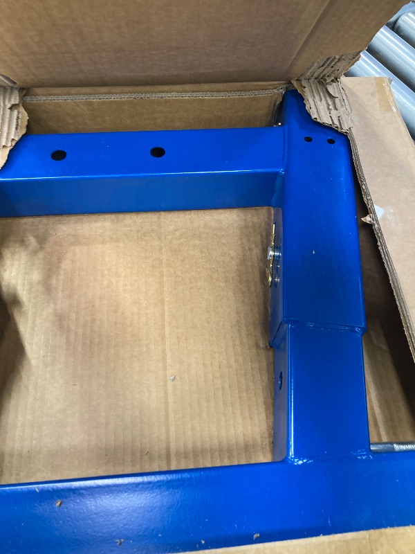 Photo 1 of **1 BOX ONLY/MISSING BOX/INCOMPLETE SET/ONLY ONE PART TO BOTTOM BASE**Garvee Engine Hoist Cherry Picker 2 Ton Hydraulic Shop Crane Blue, Collapsible Frame, 360° Swivel Casters, Adjustable Boom, Heavy-Duty Lifting