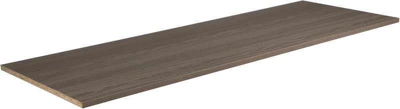 Photo 1 of ***3 PACK/DAMAGE ON CORNER**Symphony Wood Top Closet Shelf, 48-Inch Wide, Graphite Grey

