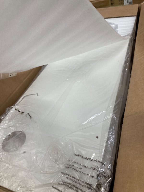 Photo 1 of **MISSING PARTS**CONCETTA Electric Standing Desk, 48''x24'' Height Adjustable Desk, Home Office Desk with Electric Lift, Sit Stand Desk Workstation for Home Office, White

