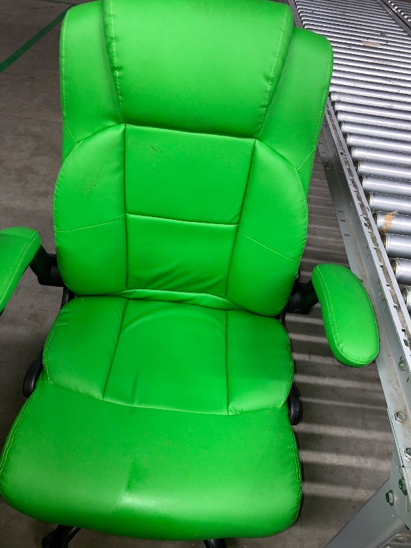 Photo 1 of  **DIRTY**Comfortable Soft Office Chair Computer Chair, Fashion Boss Chair Adjustable Height Seat, Home Recliner Fixed Arm Work Chair (Color : A)
