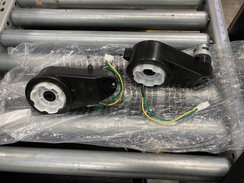 Photo 1 of 12V Ride On Upgrade Motor Gearbox 2Pcs12V RS550 40000RPM Powered Wheels Electric Motor High Speed Engine Jeep Kid Trax Upgrade Replacement Parts