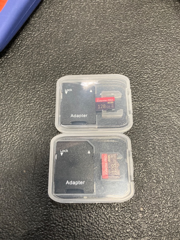 Photo 1 of 2 Pack Micro SD Card 128GB Class 10 with SD Adapter High Speed Memory Card for Tablet,Drone