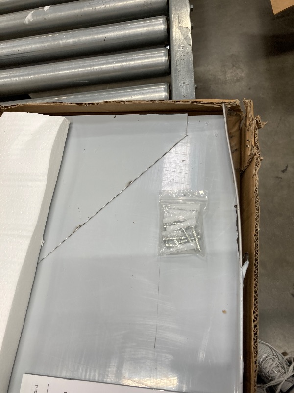 Photo 1 of **MINOR DAMAGE**Hally Stainless Steel Shelf 14 x 60 Inches, 400 lb, Commercial Wall Mount Floating Shelving for Restaurant, Kitchen, Home and Hotel