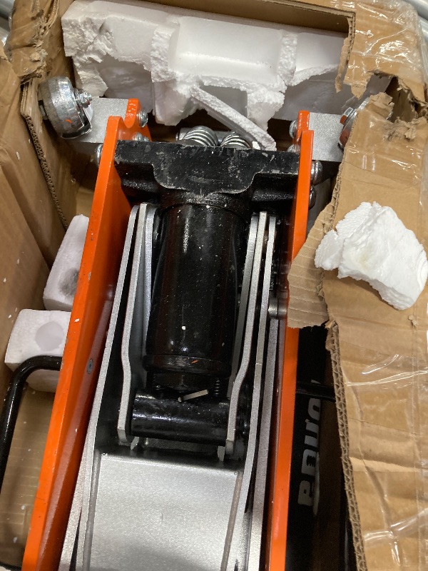 Photo 1 of ***MINOR DAMAGE**TONDA Floor Jack, 3 Ton Aluminum and Steel Low Profile Hydraulic Car Jack with Dual Pump System, Rapid Lift, Orange