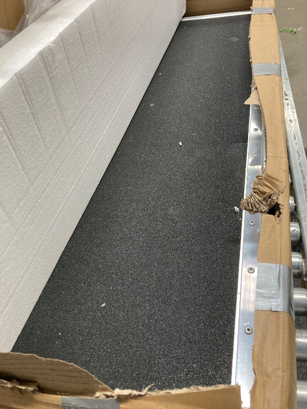 Photo 3 of TaiH Leo Wheelchair Ramp 8 Feet, Portable Ramps for Wheelchairs for Home, 800LBS Capacity Folding Non-Slip Aluminum Handicap Ramp, Wheel Chair Ramp for Home Steps, Stairs, Doorways, Car, Curbs