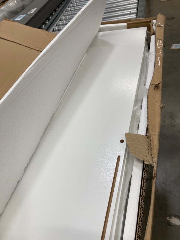 Photo 1 of ***PARTIAL SET BOX 2 OF 2 ONLY MISSING REST OF THE BOXES****HomSof Wood Twin Size Daybed with Storage Cabinets and USB Ports,L-Shaped Bookcases,White