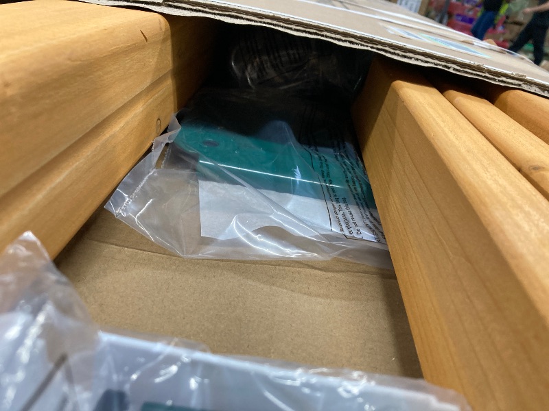 Photo 1 of ***** STAIRS ONLY BOX 1 OF 3 , PARTIAL SET *****KidKraft Kennedy Springs Wooden Outdoor Swing Set with Slide and Rock Wall