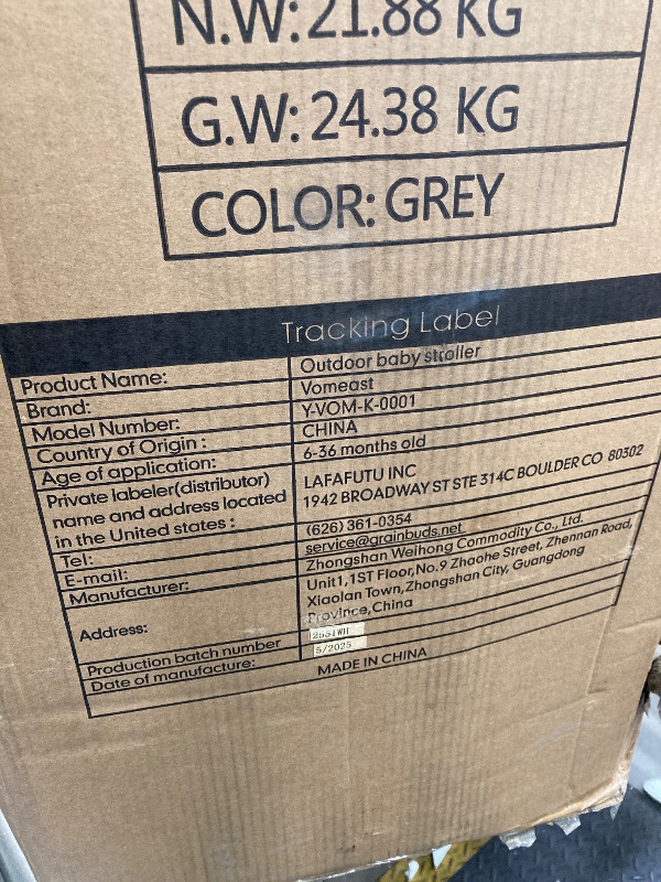 Photo 1 of *item similar but not exact!!!! references ** VOMEAST OUTDOOR BABY STROLLER 