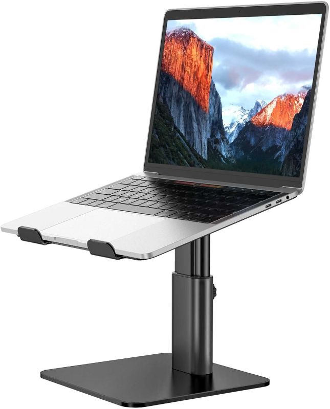Photo 1 of **NOT IN ORIGINAL PACKAGE**BESIGN LSX6N Laptop Stand, Ergonomic Adjustable Notebook Riser Holder, Computer Stand Compatible with Air, Pro, Dell, HP, Lenovo More 10-15.6" Laptops, Black