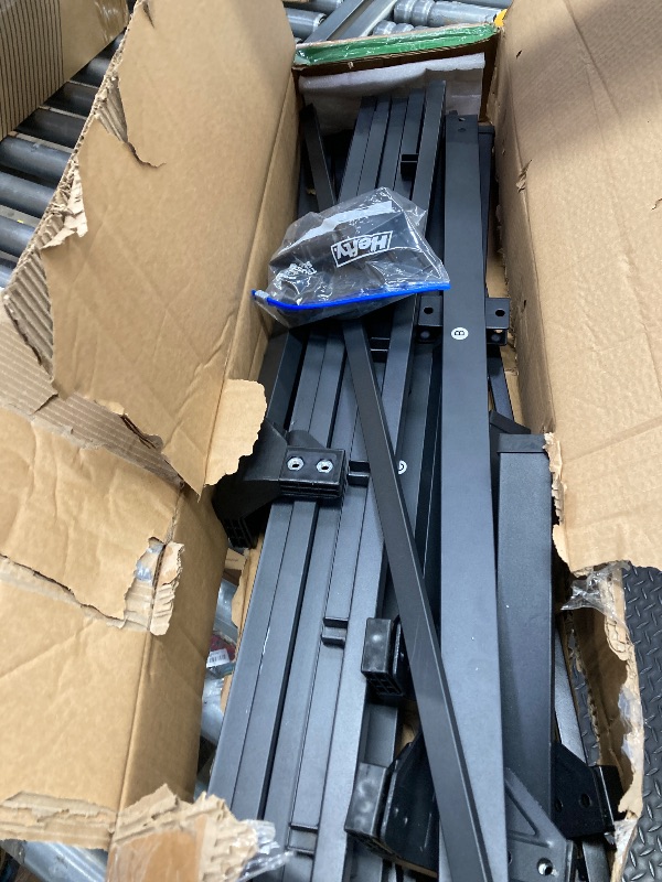 Photo 1 of ***USED****COMASACH 14 inch Queen Bed Frame, Easy Assembly, No Box Spring Needed, Heavy Duty Metal Platform Queen Size, Noise Free, Black
