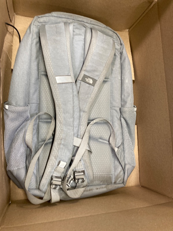 Photo 1 of ***USED******* the backpack needs to be clean****THE NORTH FACE Jester Everyday Laptop Backpack | Commuter Daypack with Water Repellent Finish, 16" Laptop Sleeve, Huge Main Compartment, Mid Grey Dark Heather/TNF Black-NPF, One Size