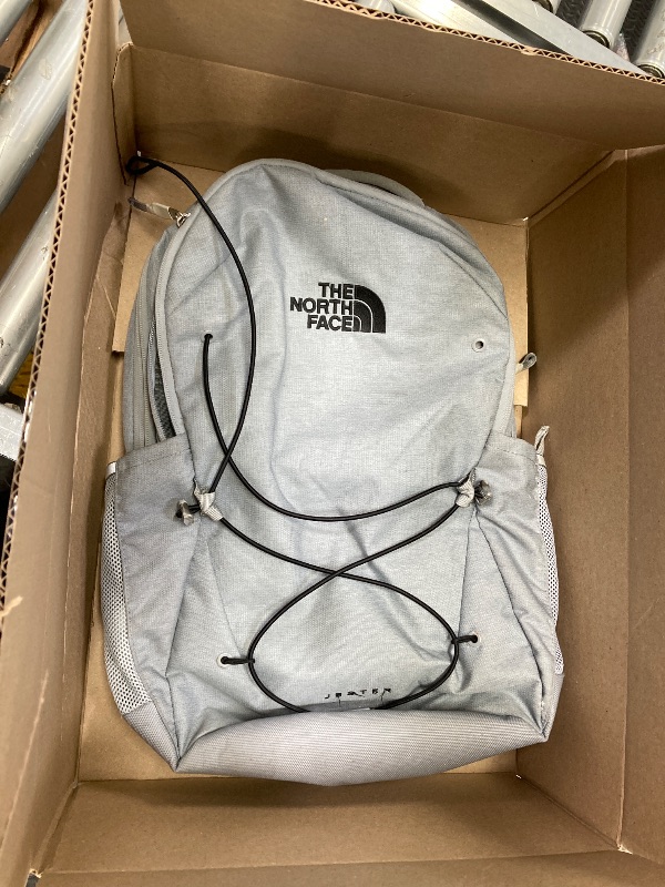 Photo 1 of ***USED******* the backpack needs to be clean****THE NORTH FACE Jester Everyday Laptop Backpack | Commuter Daypack with Water Repellent Finish, 16" Laptop Sleeve, Huge Main Compartment, Mid Grey Dark Heather/TNF Black-NPF, One Size