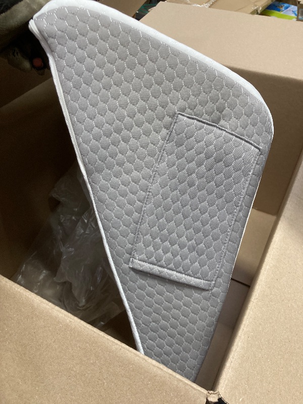 Photo 1 of **used*****Bedluxe Knee Pillow for Back Sleeping, Leg Pillow Knee Wedge Pillow, Memory Foam Wedge Pillows for Legs Post Surgery, Triangle Pillow for Knee Support, Leg Elevation, Knees Hip Back Pain Relief, White