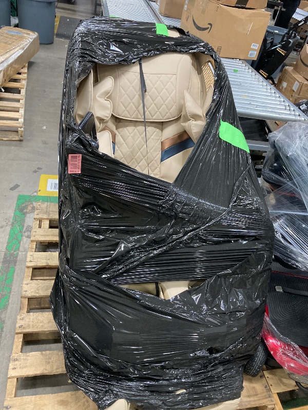 Photo 1 of ***UKNKNOWN IF MISSING PARTS**
Advanabd Massage Chair, Full Body Zero Gravity Shiatsu 4D Recliner with Heated Bluetooth Foot Roller, Beige