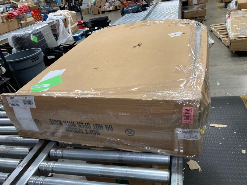 Photo 1 of *** MISSING PARTS ***Homfa 70.9'' Kitchen Pantry Cabinet with Charging Station and LED Light, 3 Drawers Buffet Storage Cabinet with Glass Doors and Adjustable Shelves, White