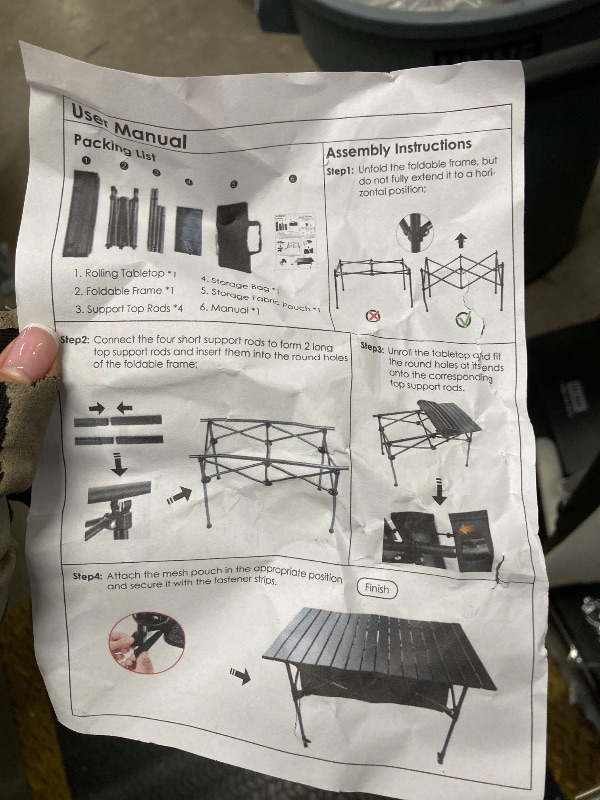 Photo 1 of 
Folding Camping Table 