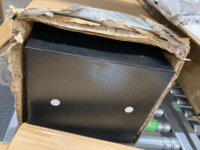 Photo 1 of ***(MISSING KEY -NO KEY ***SELLING AS IS ***FINAL SALE -SELLING AS HOME DECOR, STAND, ACCENT PIECE. MAN CAVE, GAME ROOM, ETC )***NO RETURN, NO REFUND***NO EXCHANGES***
 
Fireproof  Safe Quick Access Password Long Gun Safe 5-7 Gun Safes for Home Guns and P