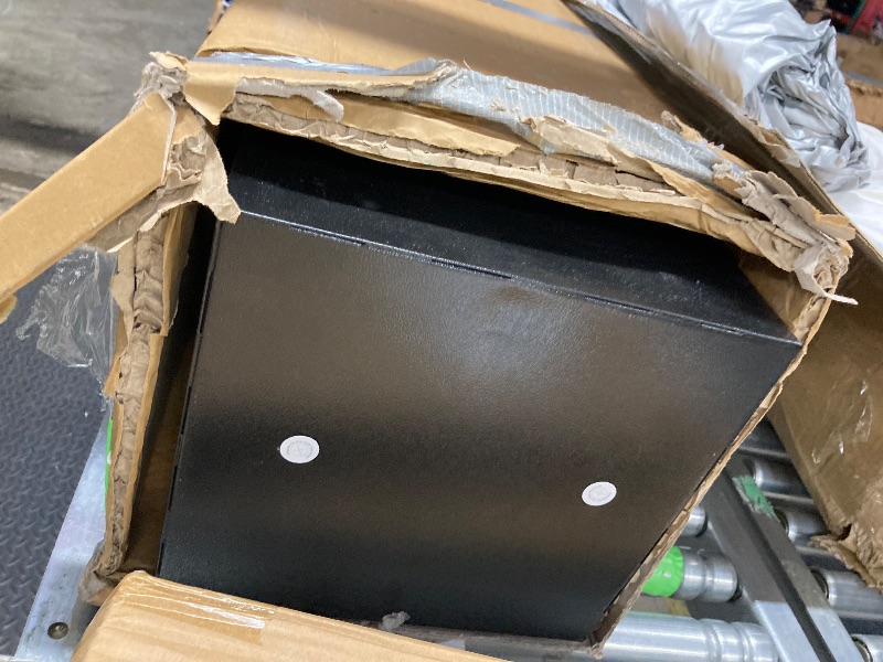 Photo 1 of ***(MISSING KEY -NO KEY ***SELLING AS IS ***FINAL SALE -SELLING AS HOME DECOR, STAND, ACCENT PIECE. MAN CAVE, GAME ROOM, ETC )***NO RETURN, NO REFUND***NO EXCHANGES***
 
Fireproof  Safe Quick Access Password Long Gun Safe 5-7 Gun Safes for Home Guns and P