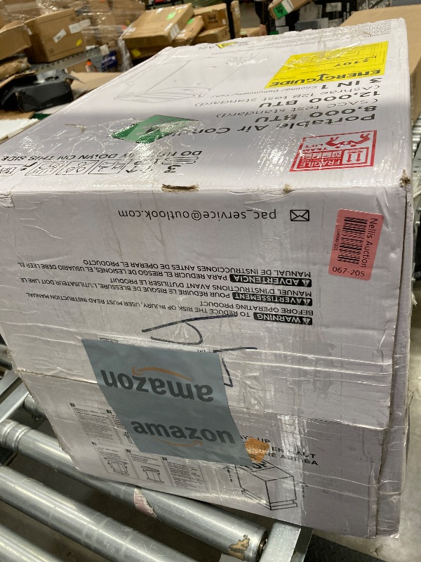 Photo 1 of *** UNABLE  to tested*****12,000 BTU Portable Air Conditioner Cools Up to 500 Sq.Ft, 3-IN-1 Energy Efficient Portable AC Unit with Remote Control & Installation Kits for Large Room, Campervan, Office, Temporary Space