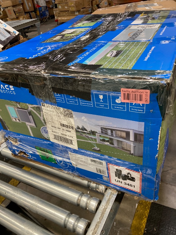 Photo 1 of **PARTS ONLY**ECOVACS Goat A2500 RTK Robot Lawn Mower, Lidar-Enhanced RTK+Vision Navigation, Auto-Mapping, Dual Blades, Edge Precision Mowing, Perimeter Wire-Free, Suitable for 5/8 Acres Lawn, 50% Slope Capability