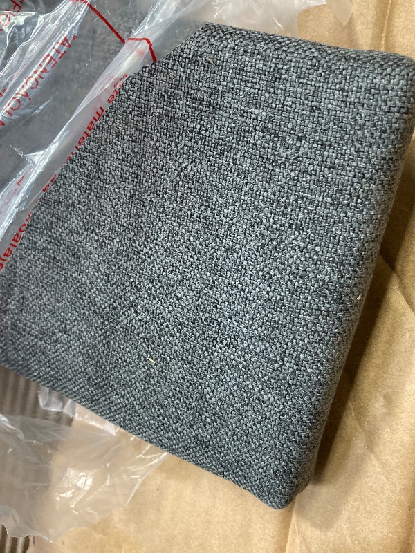 Photo 1 of ***(PARTS ONLY -MISSING PIECES -SELLING AS PARTS ONLY)***
Feonase Queen Bed Frame with Charging Station, Upholstered Platform Frame with Wingback Storage Headboard, No Box Spring Needed, Easy Assembly, Dark Gray  ***(BOX RIPPED/TORN)***