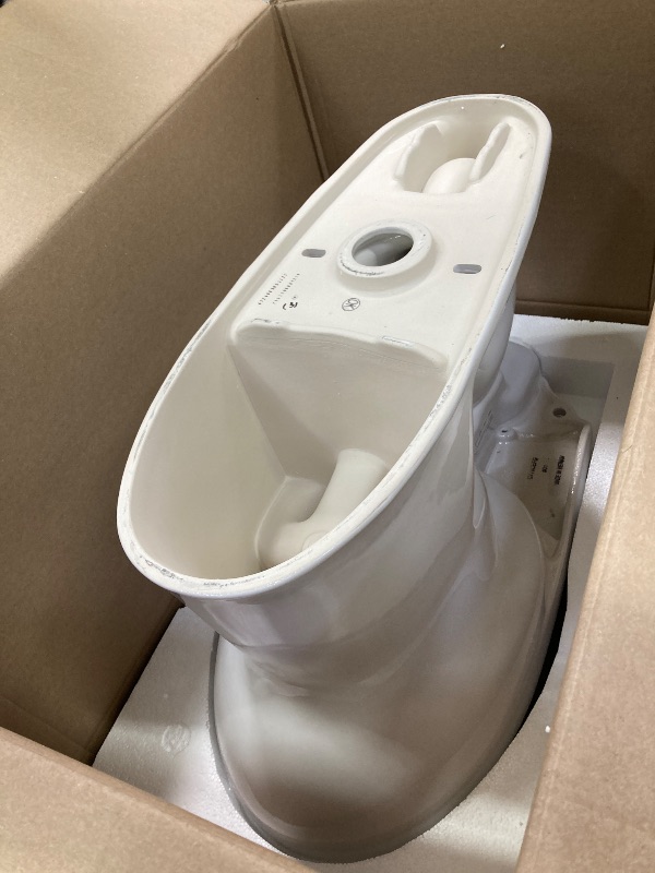 Photo 1 of ***(BOWL ONLY TANK NOT INCLUDED -SELLING AS PARTS ONLY)*** 
TOTO Drake One-Piece Elongated 1.28 GPF Universal Height TORNADO FLUSH Toilet Cotton White - CST776CEFRG#01 