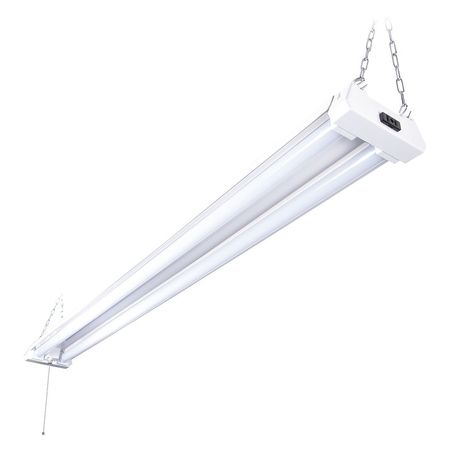 Photo 1 of **MISSING CHAIN FOR HANGING**4 Ft. 300-Watt Equivalent LED White Shop Light