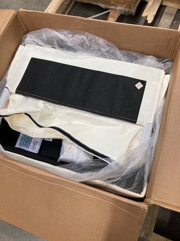 Photo 1 of *** PARTS ONLY -INCOMPLETE SET -SELLING AS PARTS ONLY)***MISSING BOX A *** 
86 W Sectional Sofa Modern Convertible Couch with Double Cushions L Shaped Sofa with Reversible Chaise Chenille Fabric Sofa Set with 2 Wider
** MISSING BOX A ***