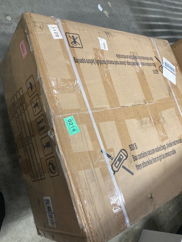Photo 1 of *** PARTS ONLY -INCOMPLETE SET -SELLING AS PARTS ONLY)***MISSING BOX A *** 
86 W Sectional Sofa Modern Convertible Couch with Double Cushions L Shaped Sofa with Reversible Chaise Chenille Fabric Sofa Set with 2 Wider
** MISSING BOX A ***