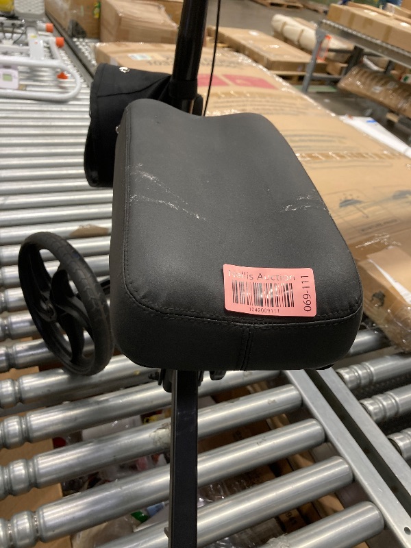 Photo 1 of ***DAMAGE:MINOR*** ZENART Economy Knee Scooter Foldable Walker for Foot Surgery Adult Crutch Alternative
