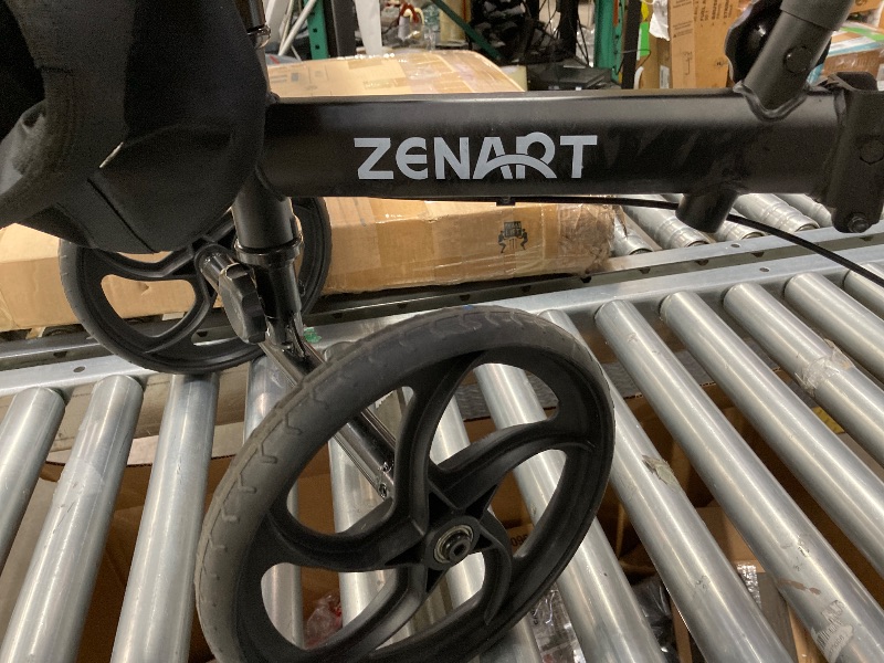 Photo 1 of ***DAMAGE:MINOR*** ZENART Economy Knee Scooter Foldable Walker for Foot Surgery Adult Crutch Alternative
