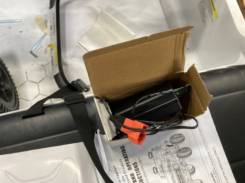 Photo 1 of ***I don't know if it works*** ENYOPRO 24V Ride On Toys for Big Kids, Licensed Ford Bronco Raptor 2-Seater Electric Car w/Remote Control, 21" Spacious Seat, 2x90W Powerful Motor, Spring Suspension, Bluetooth Music, 3 Speed - White