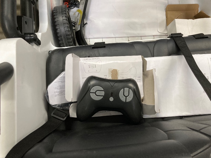 Photo 1 of ***I don't know if it works*** ENYOPRO 24V Ride On Toys for Big Kids, Licensed Ford Bronco Raptor 2-Seater Electric Car w/Remote Control, 21" Spacious Seat, 2x90W Powerful Motor, Spring Suspension, Bluetooth Music, 3 Speed - White