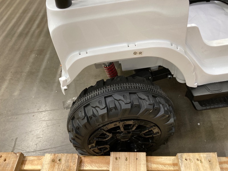 Photo 1 of ***I don't know if it works*** ENYOPRO 24V Ride On Toys for Big Kids, Licensed Ford Bronco Raptor 2-Seater Electric Car w/Remote Control, 21" Spacious Seat, 2x90W Powerful Motor, Spring Suspension, Bluetooth Music, 3 Speed - White